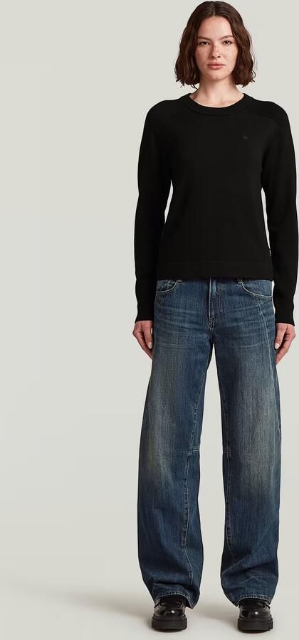 G-Star RAW Core Gebreide Trui Zwart Dames - Foto 6