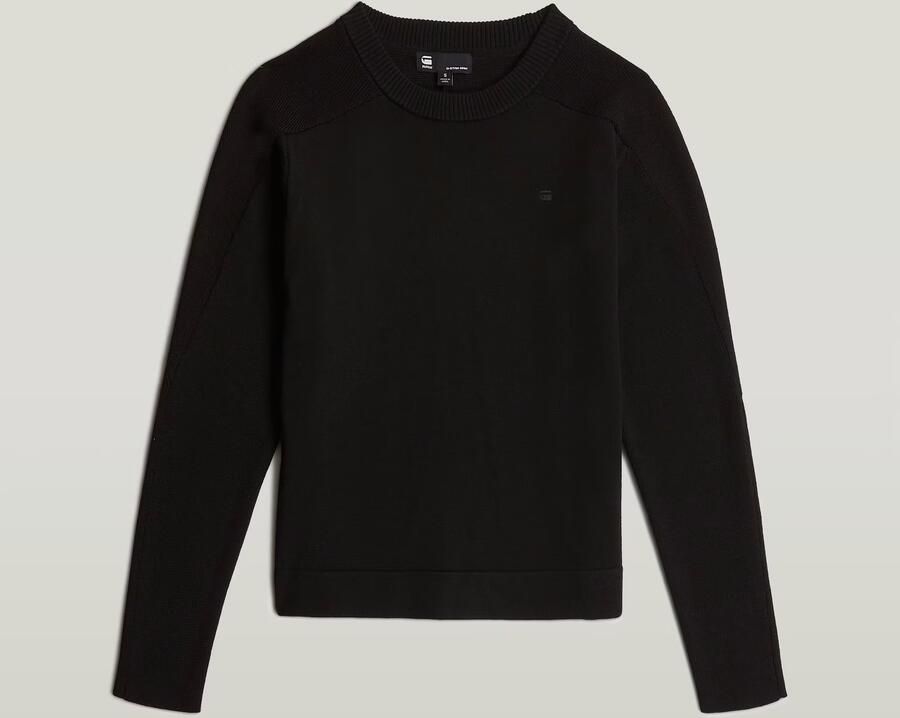 G-Star RAW Core Gebreide Trui Zwart Dames - Foto 4
