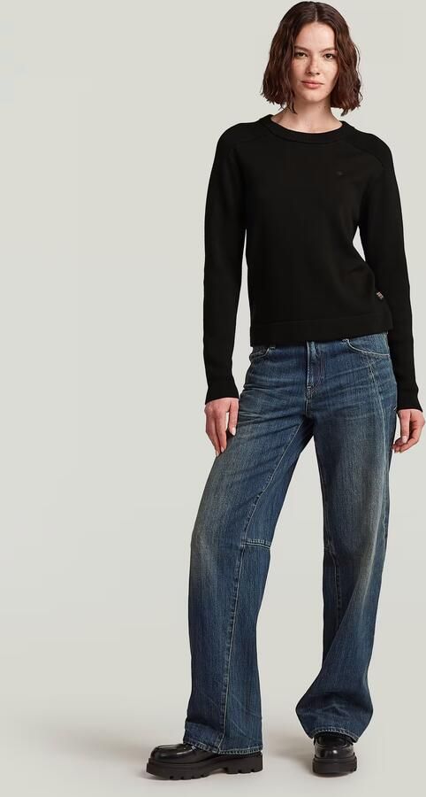 G-Star RAW Core Gebreide Trui Zwart Dames - Foto 5