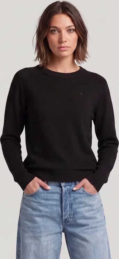G-Star RAW Core Gebreide Trui Zwart Dames - Foto 4