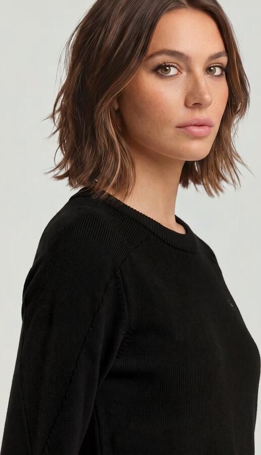 G-Star RAW Core Gebreide Trui Zwart Dames - Foto 3