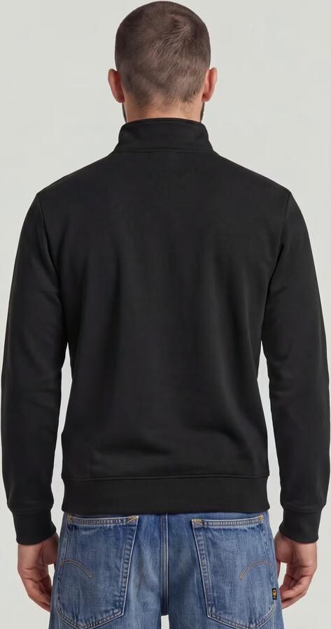 G-Star RAW Core Half Zip Sweater Zwart Heren - Foto 5