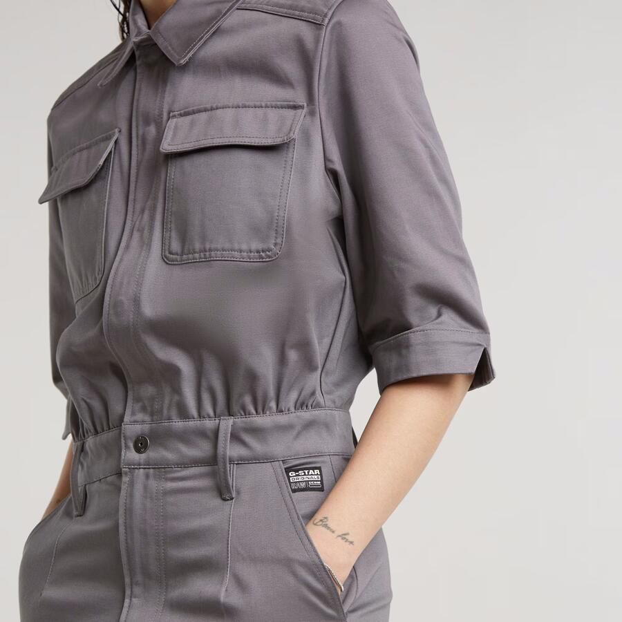 G-Star RAW Core Jumpsuit Grijs Dames - Foto 4