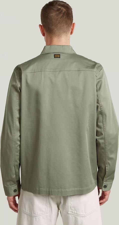 G-Star Raw Overhemdjack met kentkraag en borstzakken - Foto 8