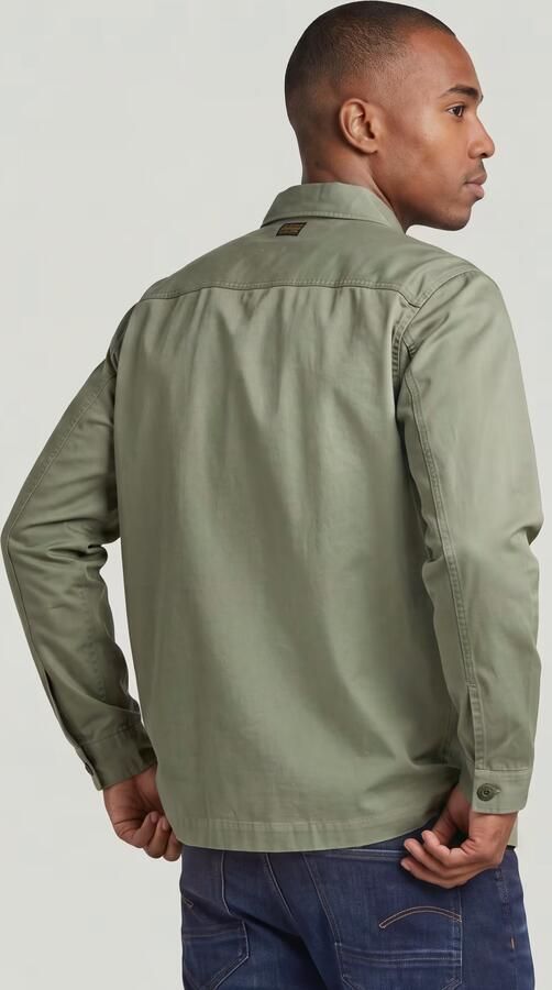 G-Star Raw Overhemdjack met kentkraag en borstzakken - Foto 10