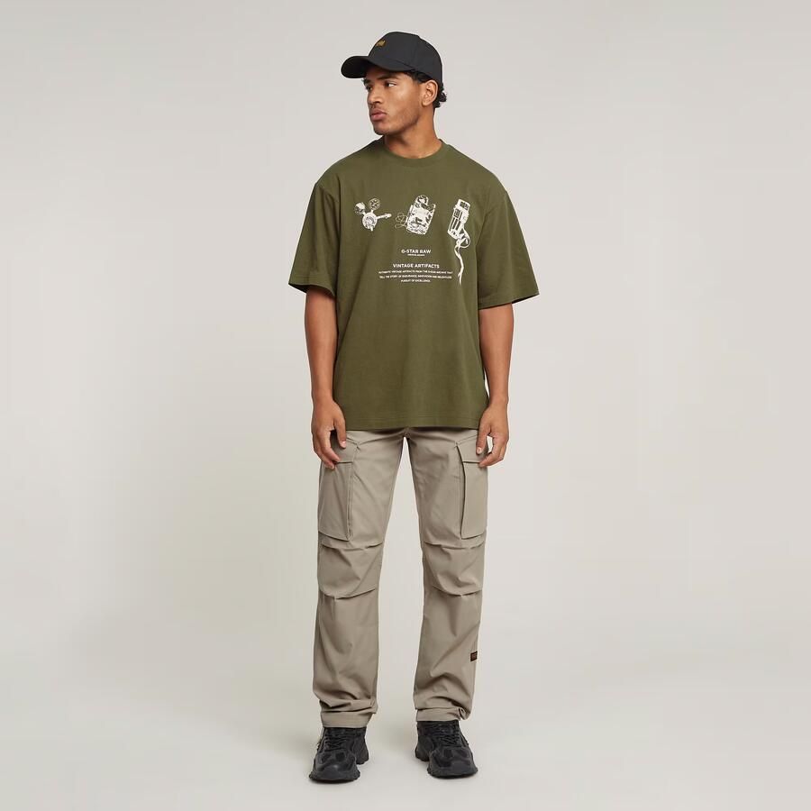 G-Star RAW Core Regular Cargo Broek Beige Heren - Foto 2