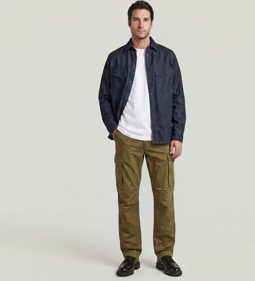 G-Star RAW Core Regular Cargo Broek Groen Heren - Foto 6