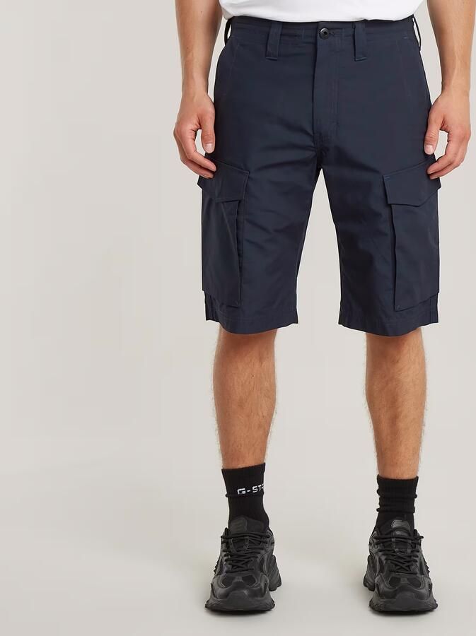 G-Star Raw Regular fit korte cargobroek met achterzakken model 'Core' - Foto 7