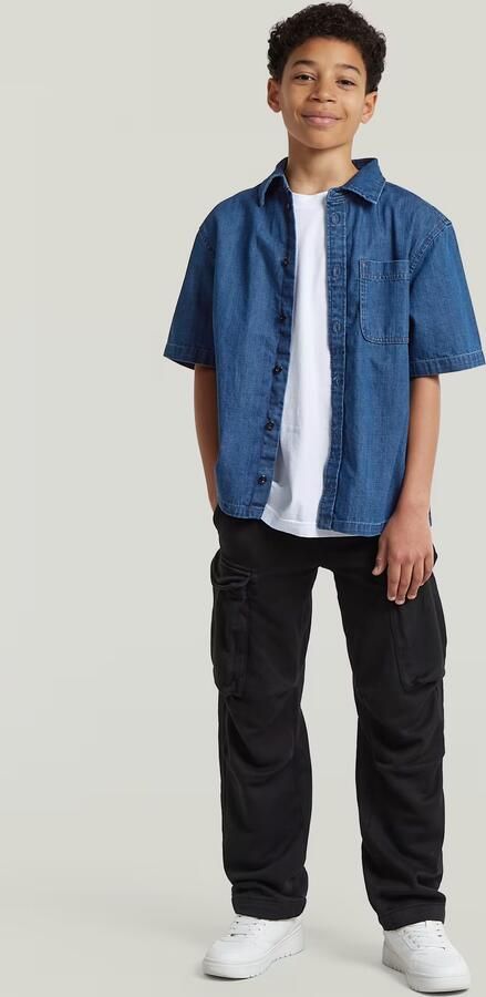 G-Star RAW Core Regular Cargo Sweatpant voor jongens Zwart jongens - Foto 5