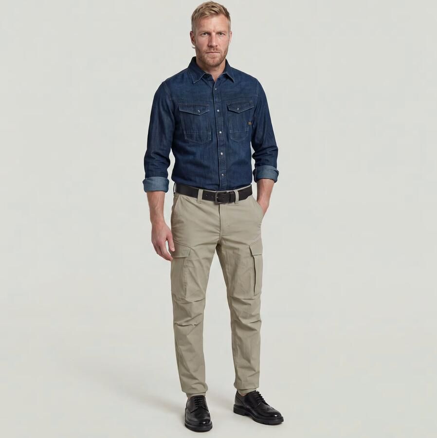 G-Star RAW Core Regular Cargobroek Beige Heren - Foto 6