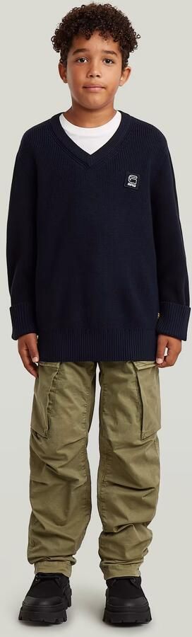 G-Star RAW Core Regular Cargobroek voor jongens Groen jongens - Foto 11