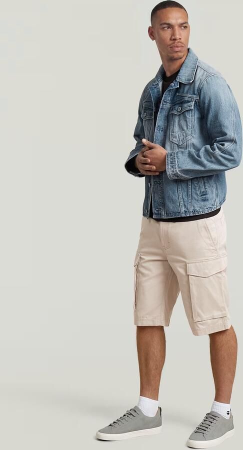 G-Star RAW Core Regular Cargoshort Beige Heren - Foto 5