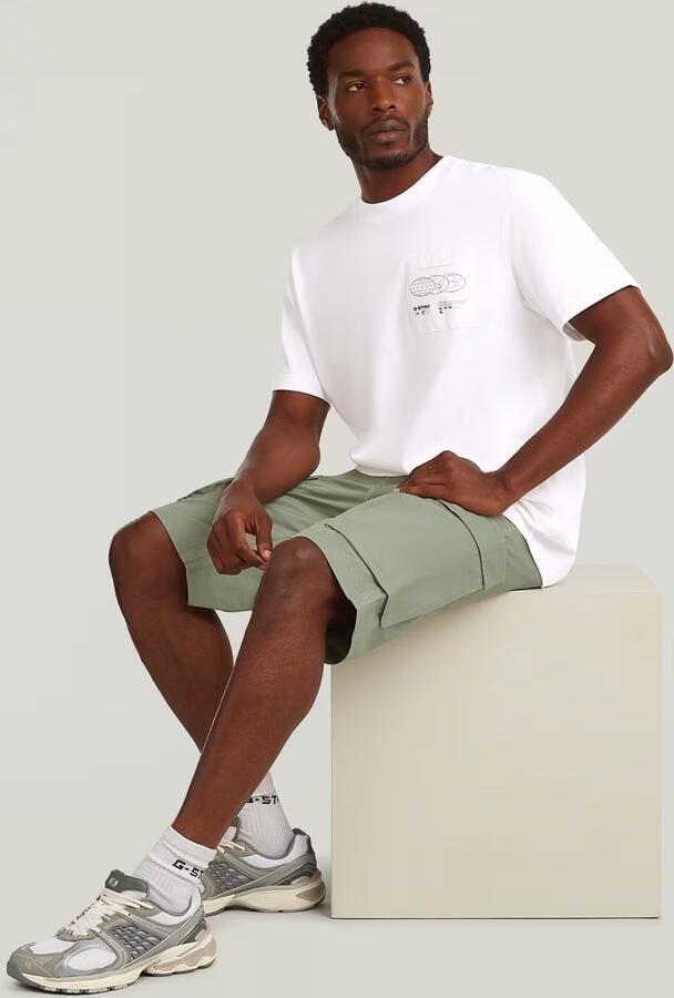 G-Star RAW Core Regular Cargoshort Groen Heren - Foto 5