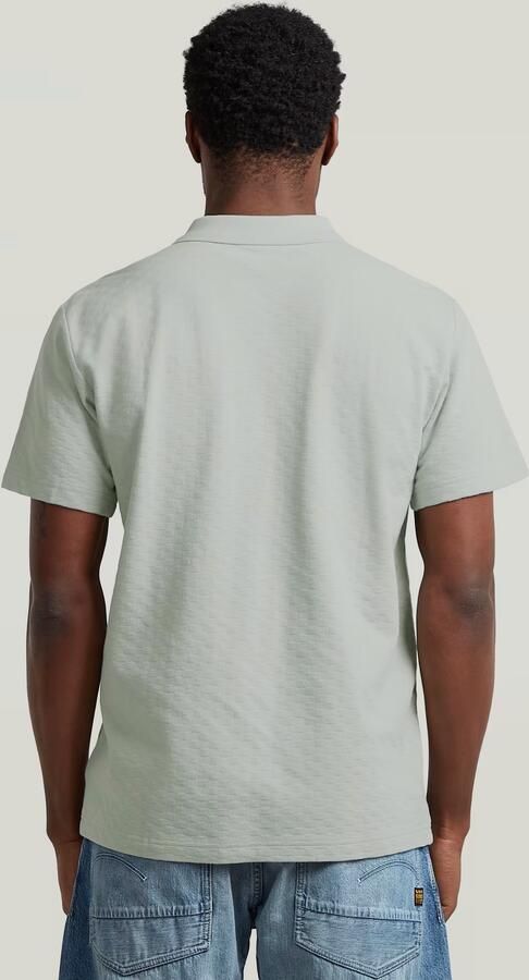 G-Star RAW Core Regular Jacquard Polo Groen Heren - Foto 7