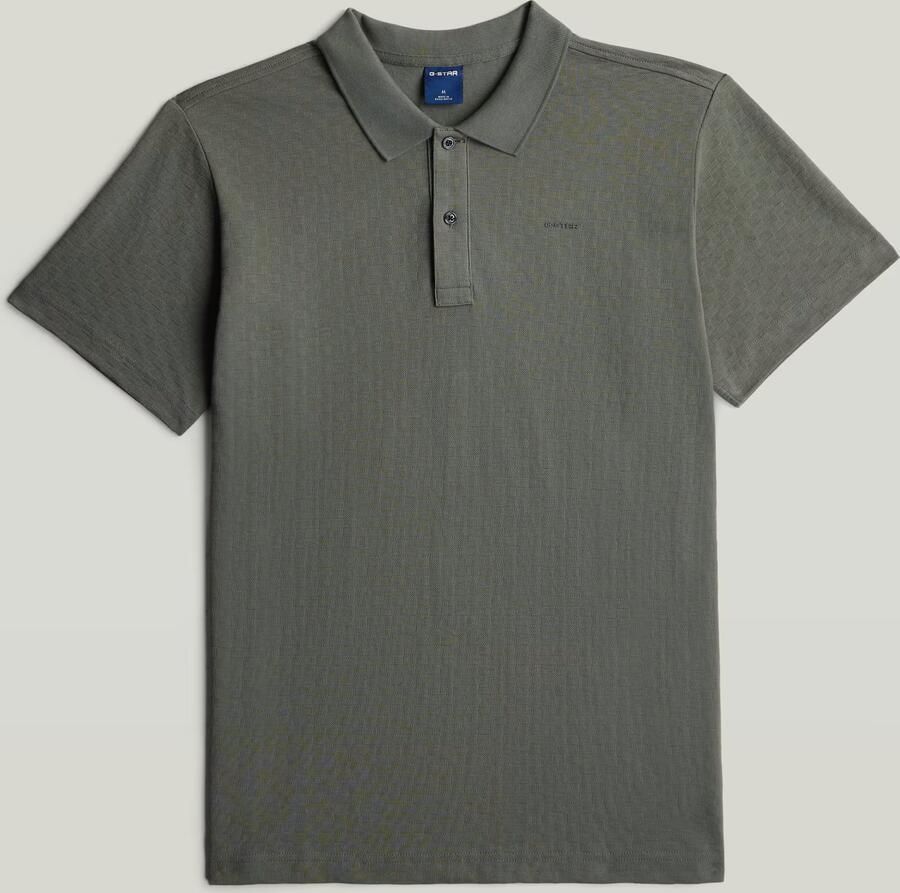 G-Star RAW Core Regular Jacquard Polo Groen Heren - Foto 2