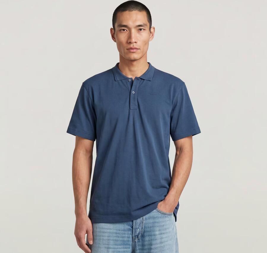 G-Star Raw Regular fit Poloshirt van puur katoen Model 'Core' - Foto 5