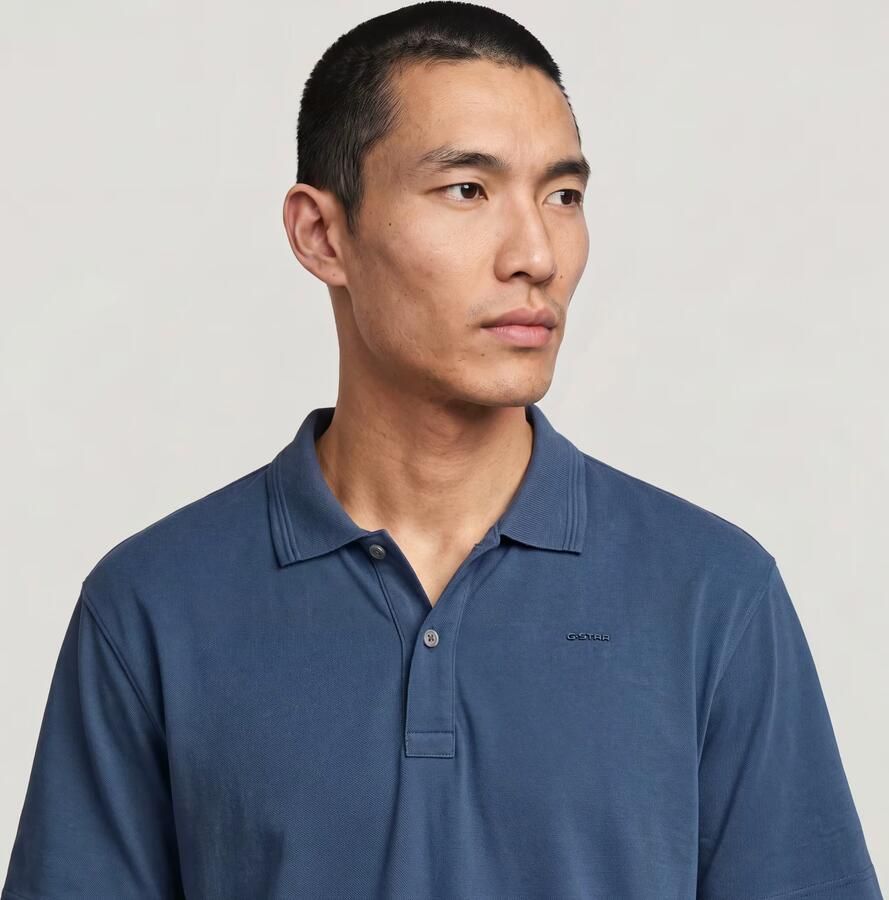 G-Star Raw Regular fit Poloshirt van puur katoen Model 'Core' - Foto 3