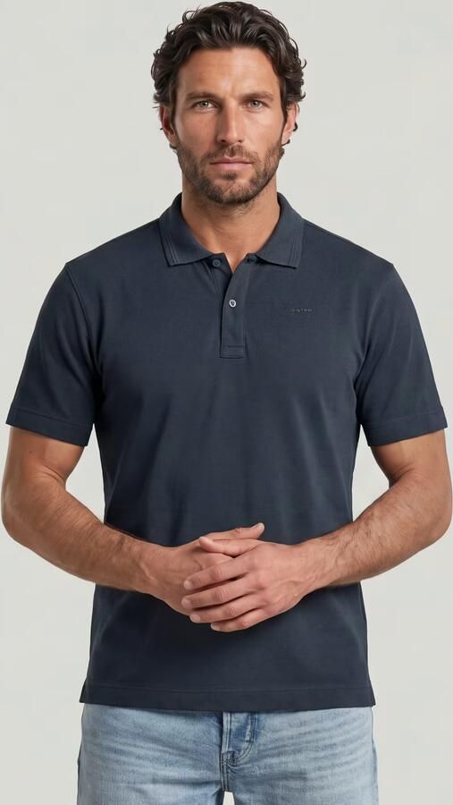 G-Star Raw Regular fit Poloshirt van puur katoen Model 'Core' - Foto 8