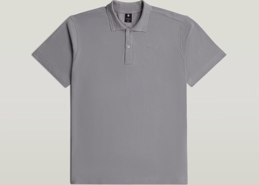 G-Star RAW Core Regular Polo Grijs Heren - Foto 5