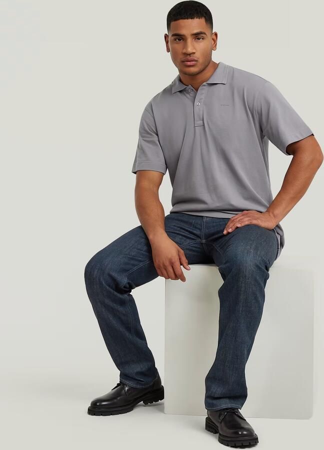G-Star RAW Core Regular Polo Grijs Heren - Foto 4