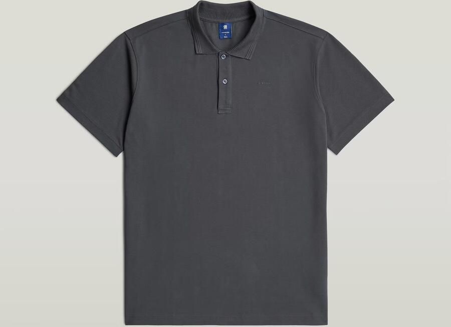 G-Star RAW Core Regular Polo Grijs Heren - Foto 4