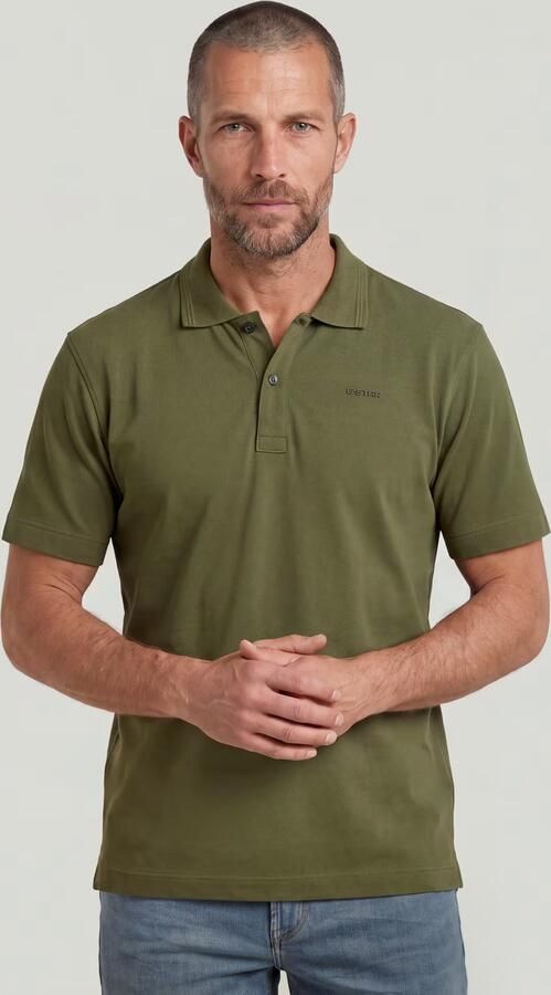 G-Star Raw Regular fit Poloshirt van puur katoen Model 'Core' - Foto 13