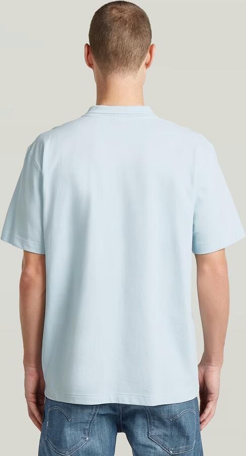 G-Star RAW Core Regular Polo Lichtblauw Heren - Foto 6