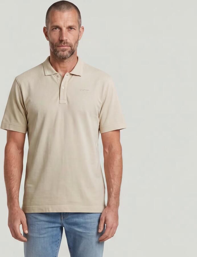 G-Star Raw Regular fit Poloshirt van puur katoen Model 'Core' - Foto 9