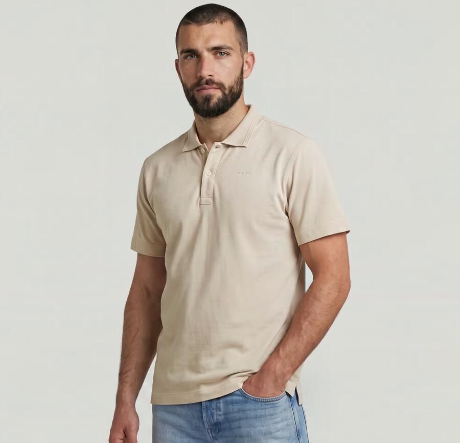 G-Star Raw Regular fit Poloshirt van puur katoen Model 'Core' - Foto 7