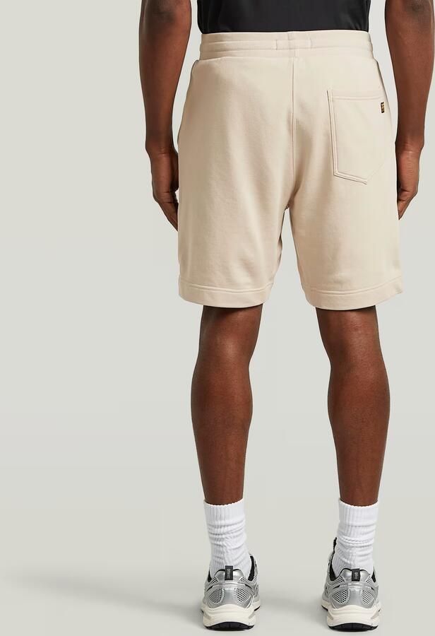 G-Star RAW Core Sweatshort Beige Heren
