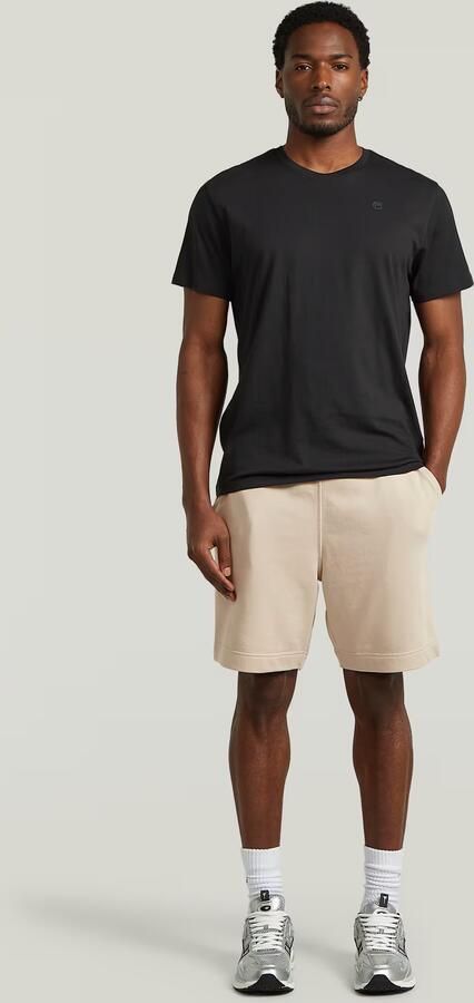 G-Star RAW Core Sweatshort Beige Heren - Foto 6