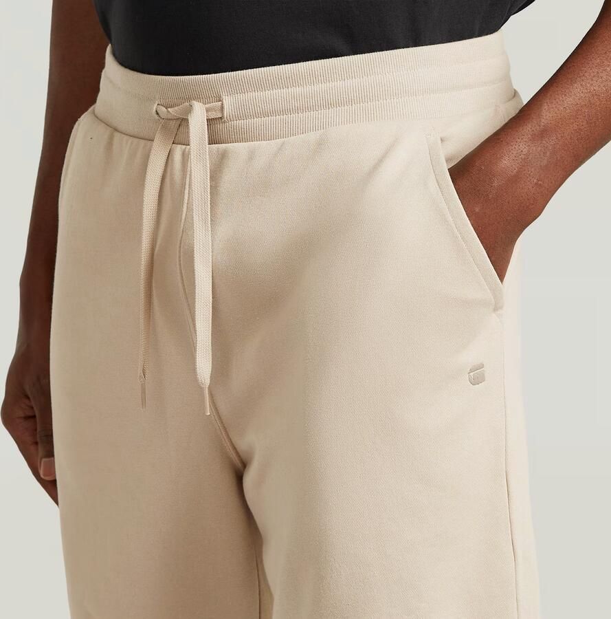G-Star RAW Core Sweatshort Beige Heren - Foto 3