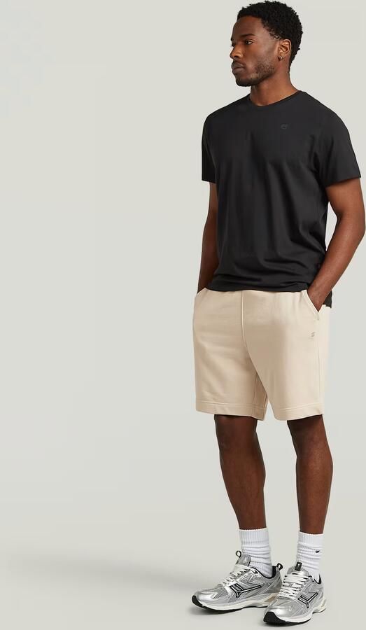 G-Star RAW Core Sweatshort Beige Heren - Foto 5