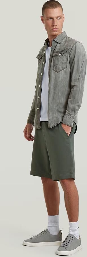 G-Star RAW Core Sweatshort Grijs Heren - Foto 7