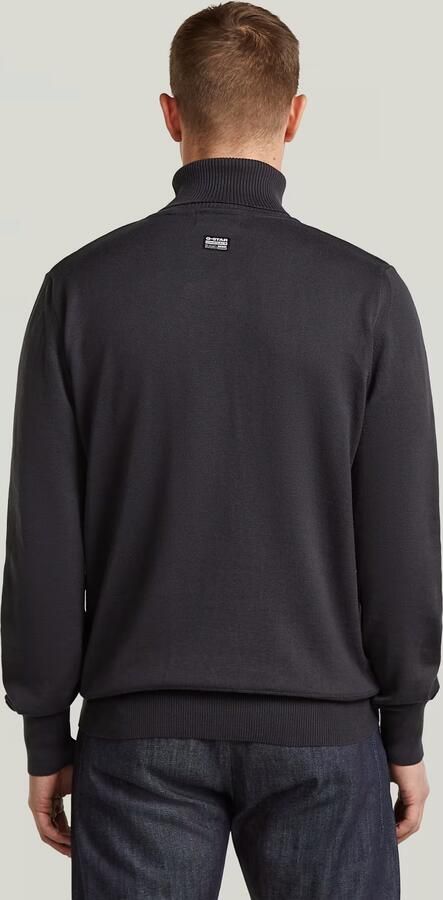G-Star RAW Core Turtle Gebreide Trui Grijs Heren - Foto 5