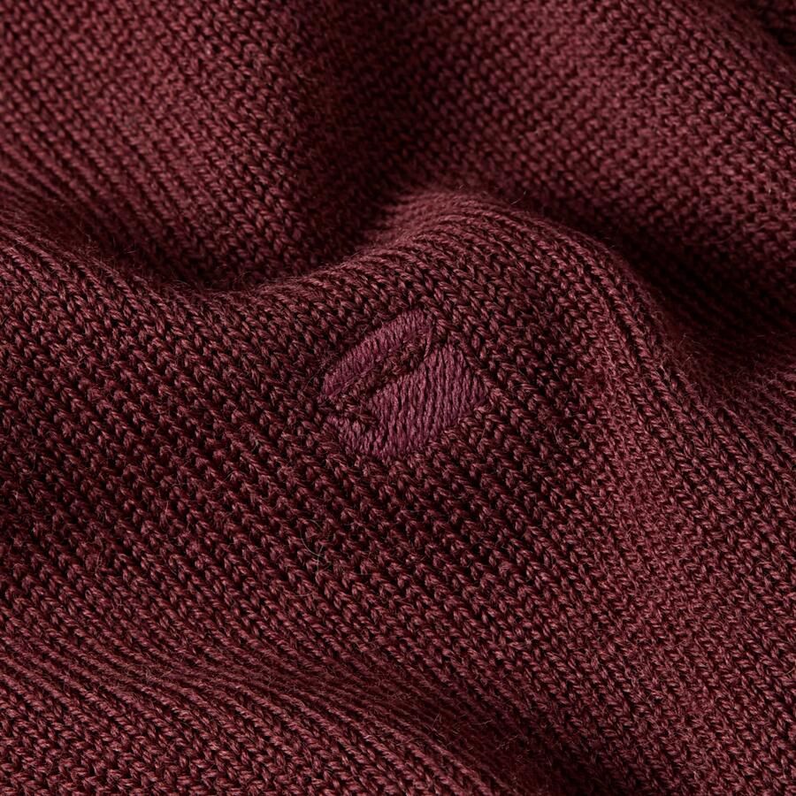 G-Star RAW Core Turtle Slim Gebreide Trui Rood Dames - Foto 2