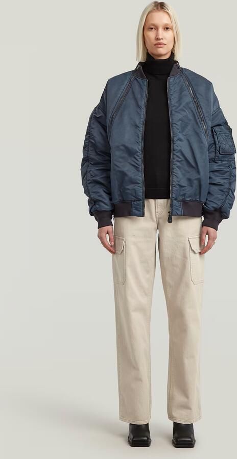 G-Star RAW Core Turtle Slim Gebreide Trui Zwart Dames - Foto 6