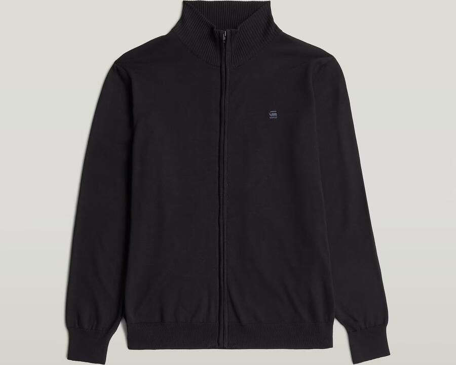G-Star RAW Core Zip Gebreid Vest Zwart Heren - Foto 7
