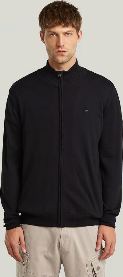 G-Star RAW Core Zip Gebreid Vest Zwart Heren - Foto 5