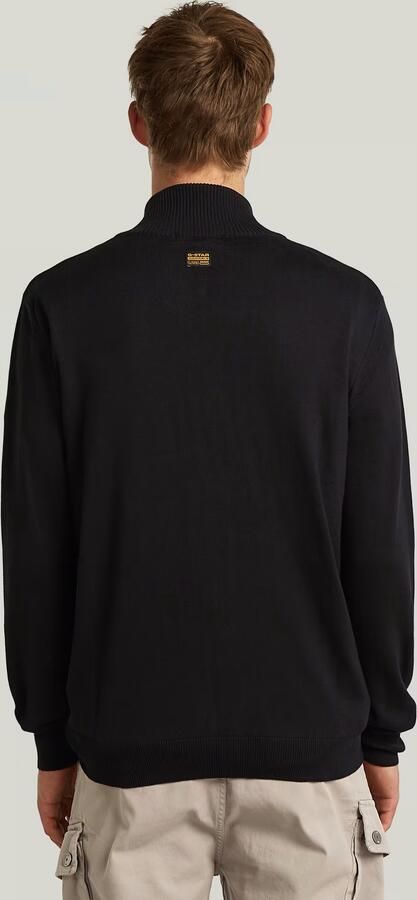 G-Star RAW Core Zip Gebreid Vest Zwart Heren - Foto 4