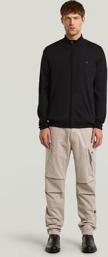 G-Star RAW Core Zip Gebreid Vest Zwart Heren - Foto 6