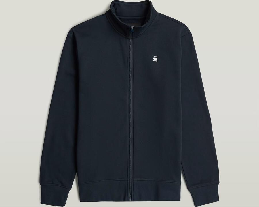 G-Star RAW Core Zip Stand Up Collar Sweater Donkerblauw Heren
