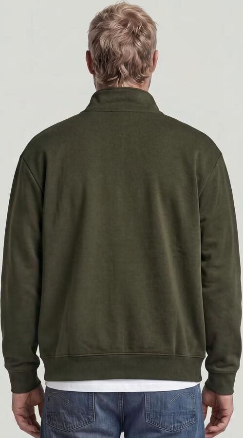 G-Star RAW Core Zip Stand Up Collar Sweater Grijs Heren - Foto 5
