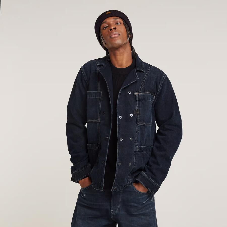 G-Star RAW Jeansjack Correct Blazer met dubbele knopenrij - Foto 7