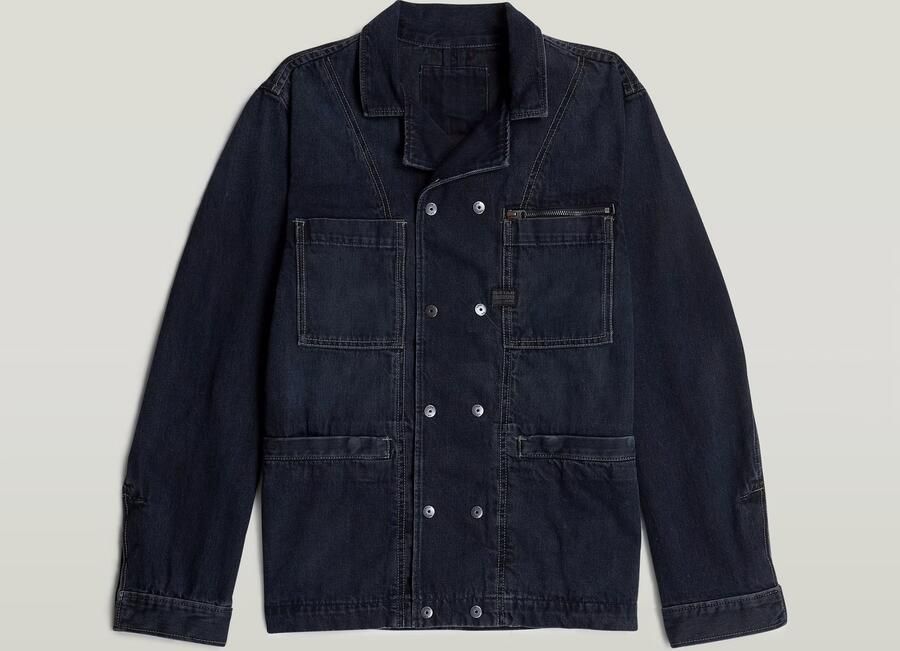 G-Star RAW Jeansjack Correct Blazer met dubbele knopenrij - Foto 6