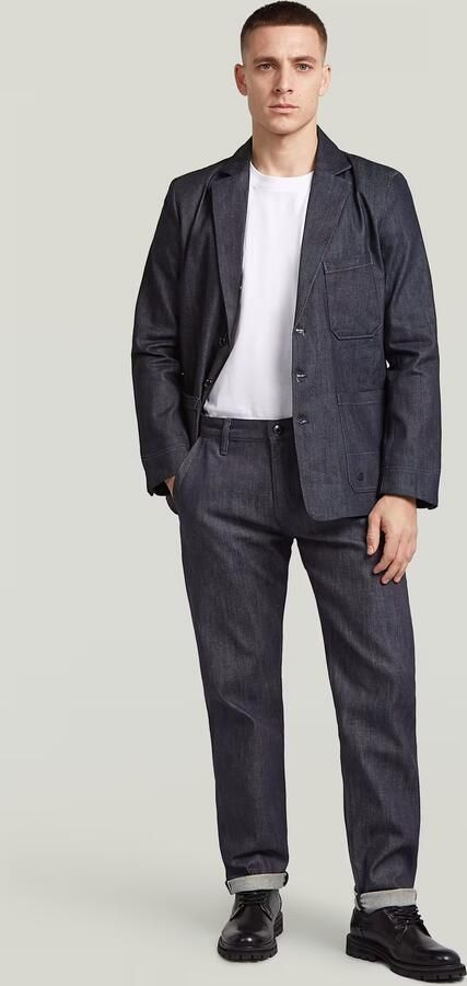 G-Star RAW The Otto Correct Morry Chino Donkerblauw Heren - Foto 6