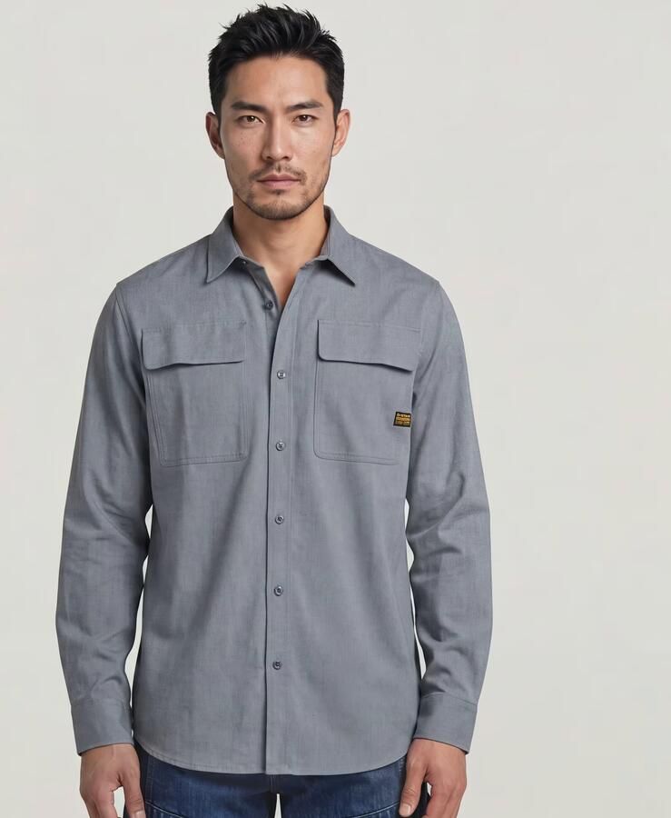 G-Star RAW CPO Regular Overhemd Meerkleurig Heren - Foto 4