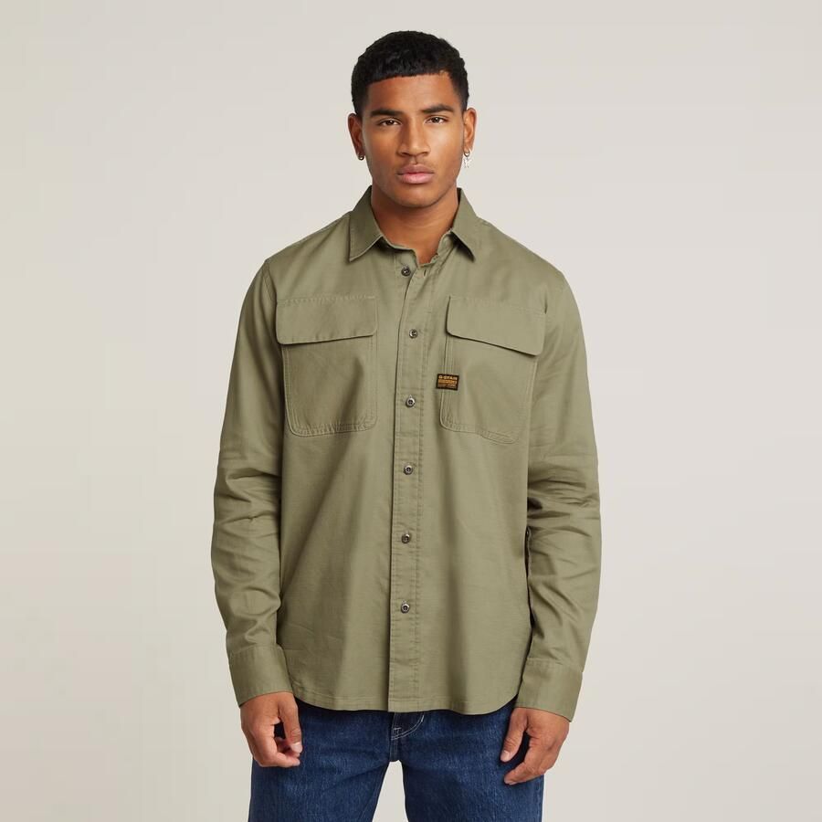G-Star RAW CPO Regular Shirt Groen Heren - Foto 7