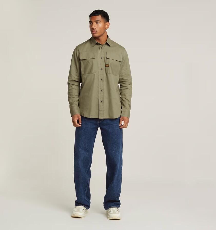G-Star RAW CPO Regular Shirt Groen Heren - Foto 4