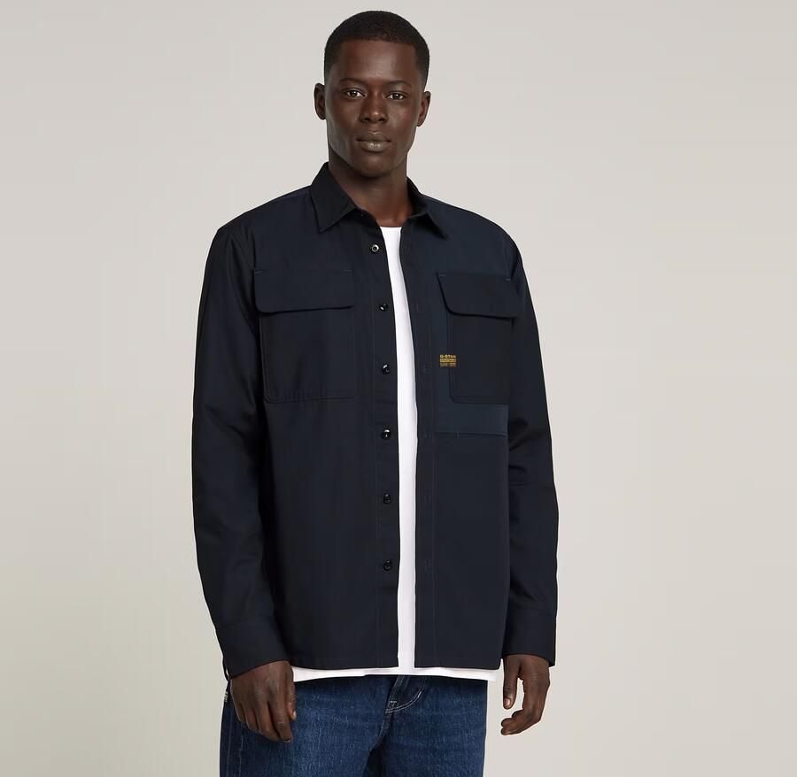 G-Star RAW CPO Utility Regular Shirt Donkerblauw Heren - Foto 3